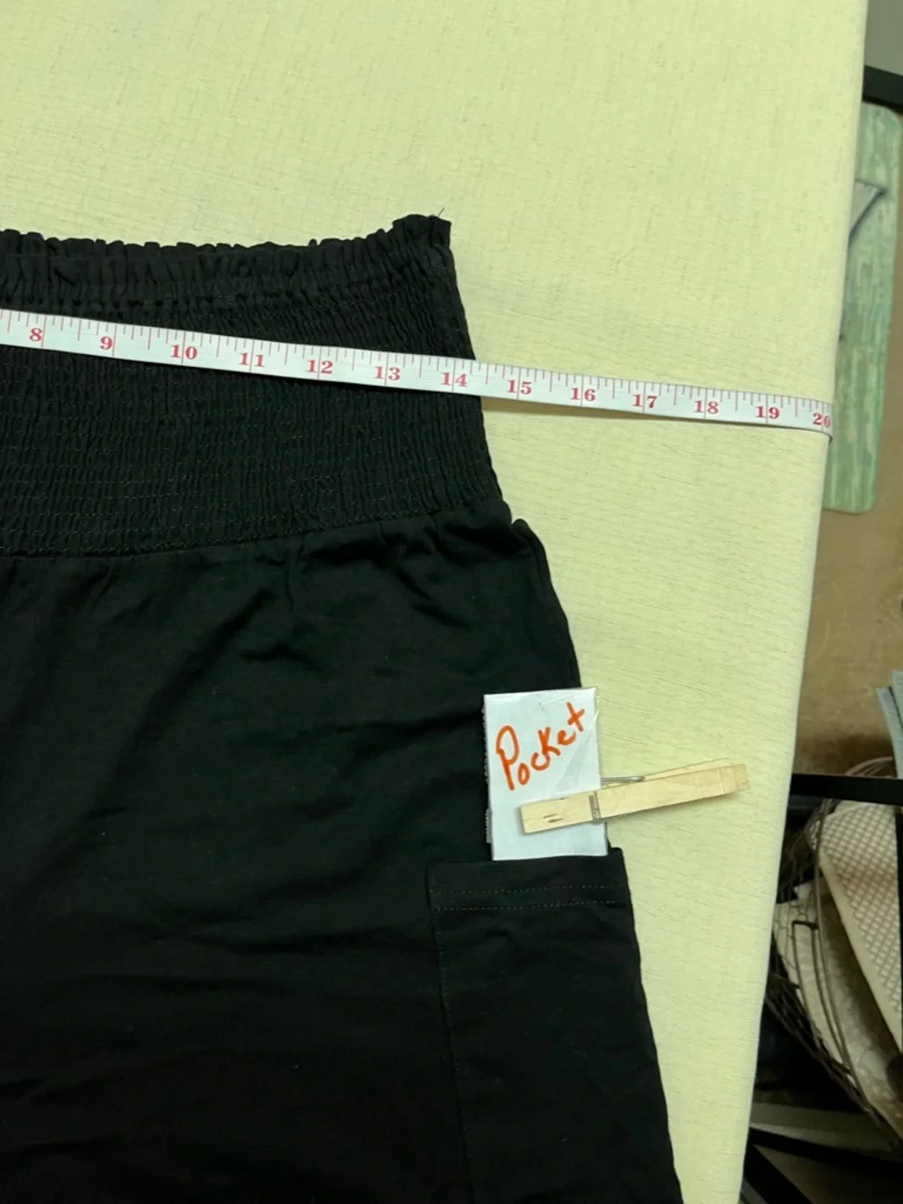 QIANXIZHAN L black high waisted harem pants